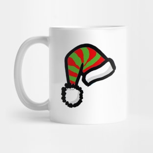 Christmas Santa hat Mug